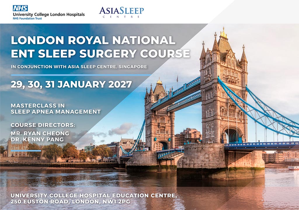 London Royal National ENT Sleep Surgery Course 2025